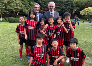 駐日イタリア大使館を訪問しました